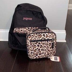 JanSport backpack and lunch box